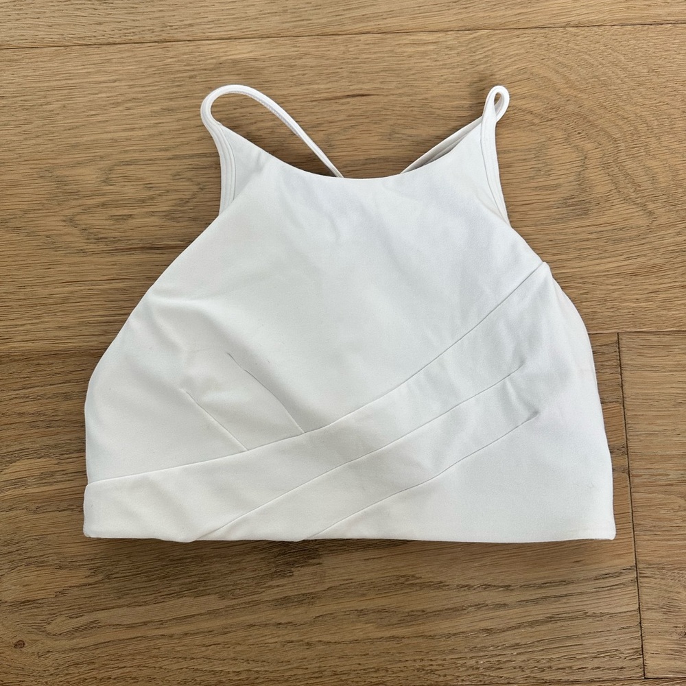 (4) lululemon Y bra